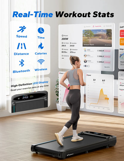 MERACH Walking Pad Treadmill