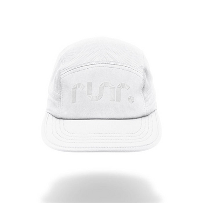 Runr Oslo Technical Running Hat – White