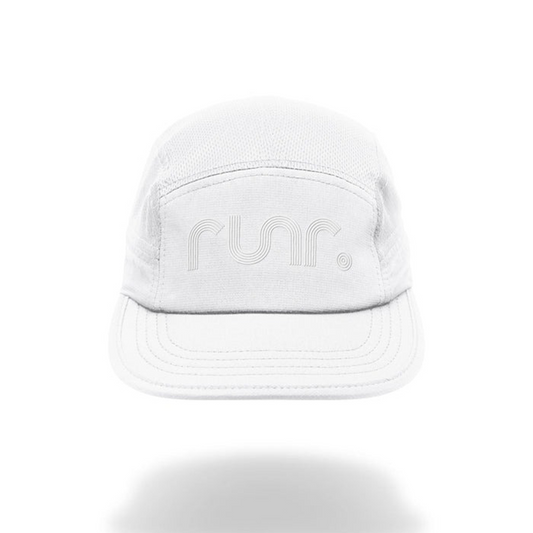 Runr Oslo Technical Running Hat – White