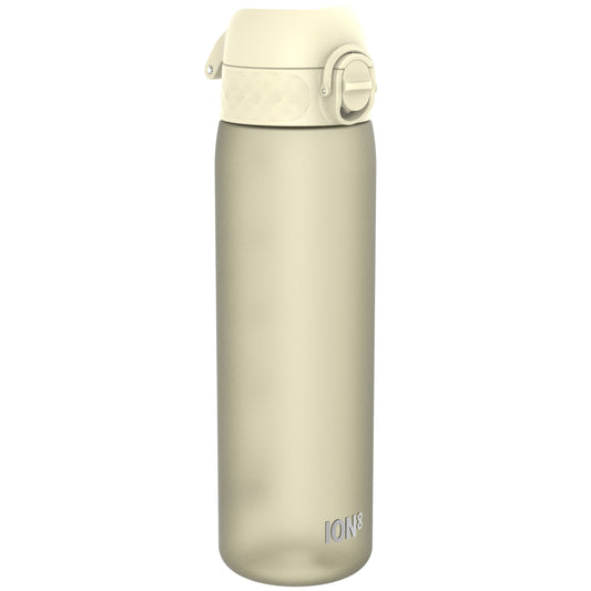ION8 Leak Proof Slim Water Bottle, Recyclon, Creamy White, 500ml (18oz)