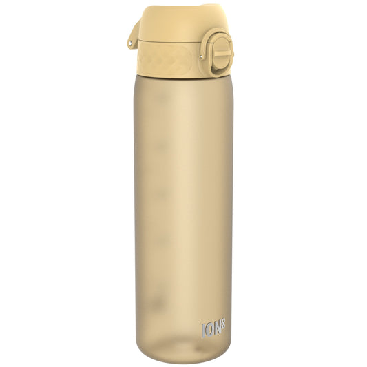 ION8 Leak Proof Slim Water Bottle, Recyclon, Desert, 500ml (18oz)