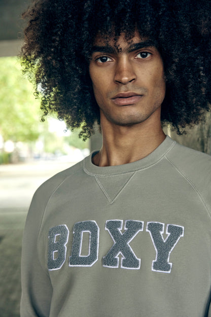 "The Rigger" BDXY Sweater | Pebble