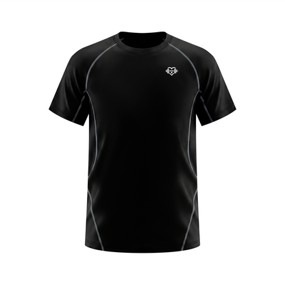Raglan Panel Compression Training T-Shirt