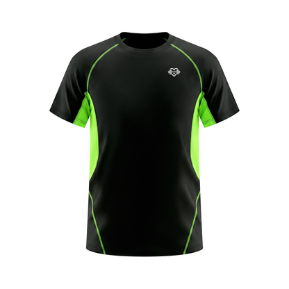 Raglan Panel Compression Training T-Shirt