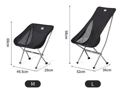 Naturehike YL05 Ultralight Portable Camping Chair (low or high back)