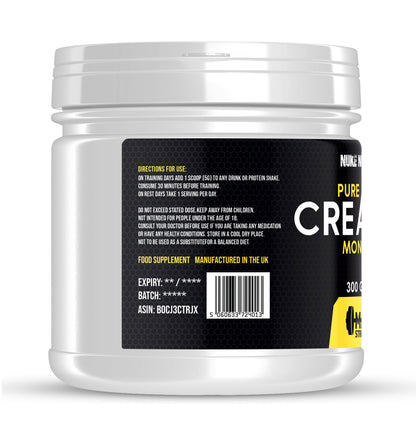 Creatine Monohydrate Powder 300g