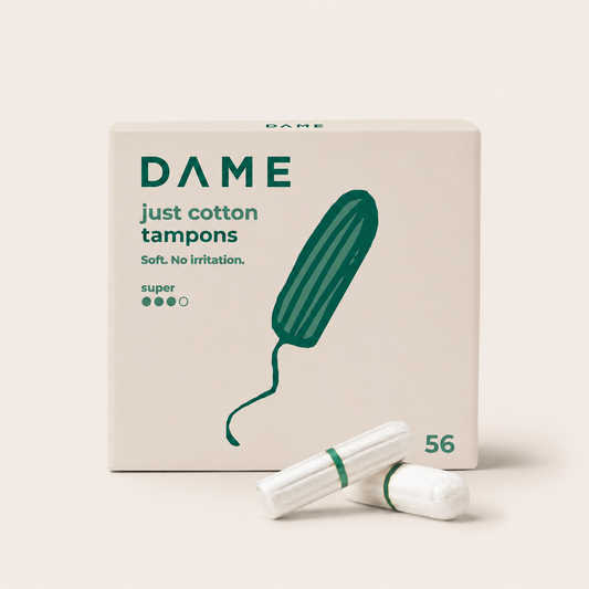 DAME Organic Cotton Tampons – Value Pack