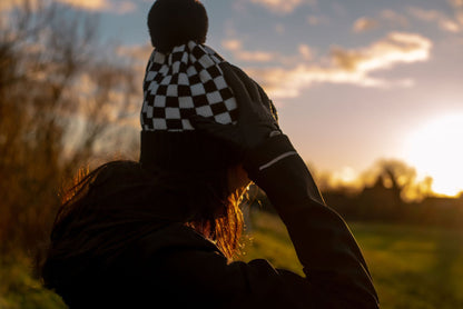 Chequered Beanie