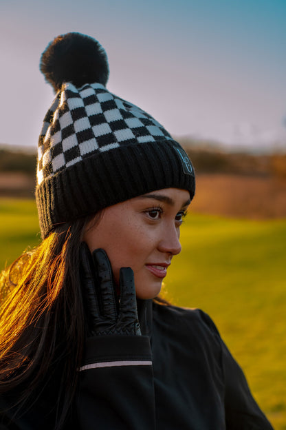Chequered Beanie