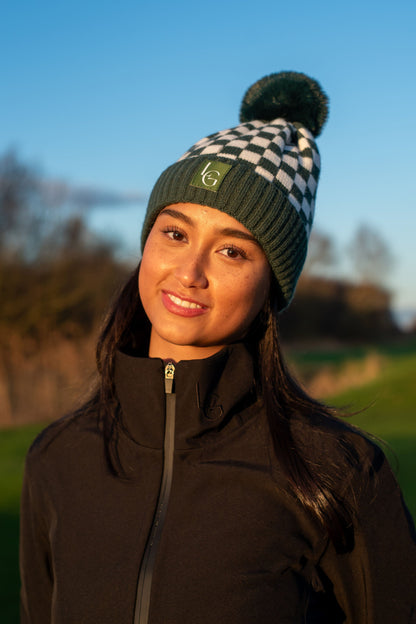 Chequered Beanie