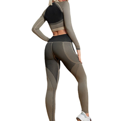 The Starlight Seamless Long-Sleeve Yoga Set