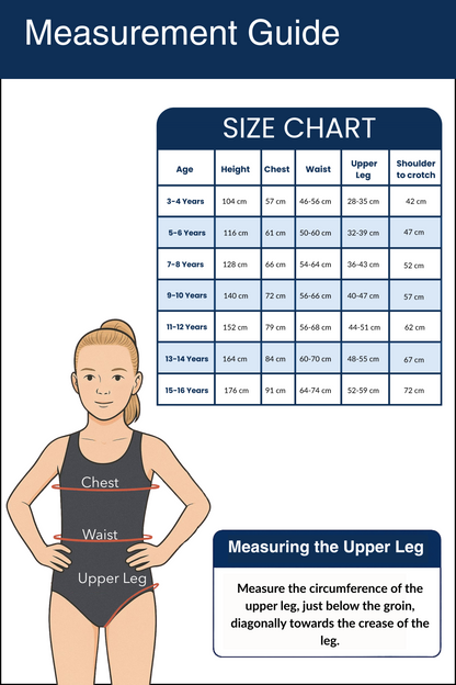 Kes-Vir™ Girls’ Incontinence Swimsuit – Flipflop Halterneck Damson/Rose