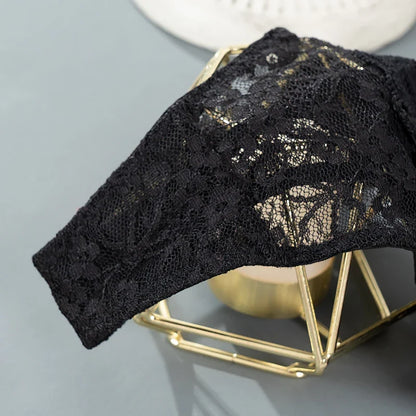 Women's Floral Lace Low-Rise Thongs – 3-Pack