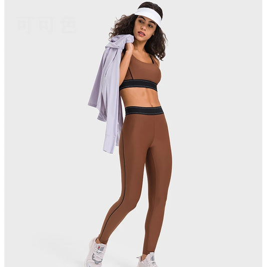 Seamless Women's Active Set | Sports Bra & Leggings, XS–XXL, 4 Colours
