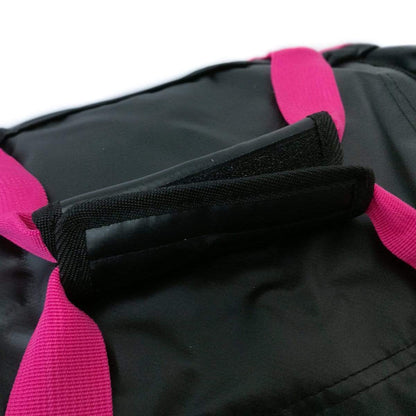 25L Voyager Duffel Bag - Pink & Black