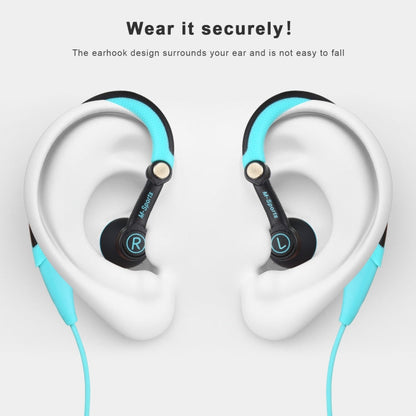 Mucro MB-232 Running In-Ear Sport Earbuds Earhook Wired Stereo Headphones for Jogging Gym