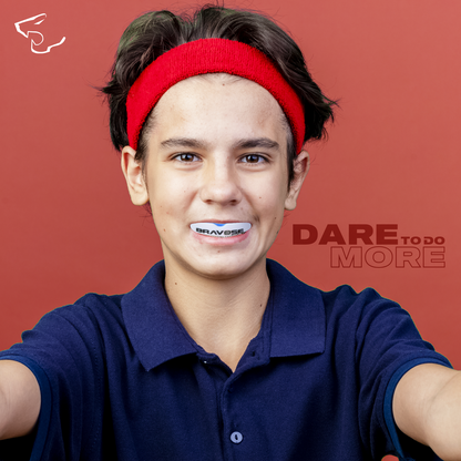 Junior White Mouth guard Gum shield