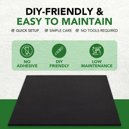 11mm PRO Heavy-Duty Gym Rubber Mats
