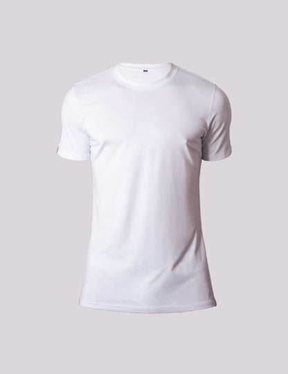 Club Seven Luxe Men's White T-Shirt