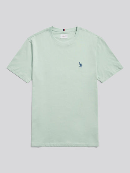 Mens Double Horsemen T-Shirt Aqua Foam