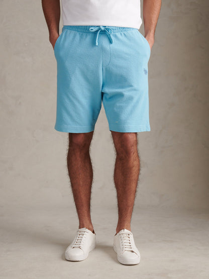 Mens Terry Sweat Shorts Air Blue