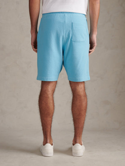 Mens Terry Sweat Shorts Air Blue