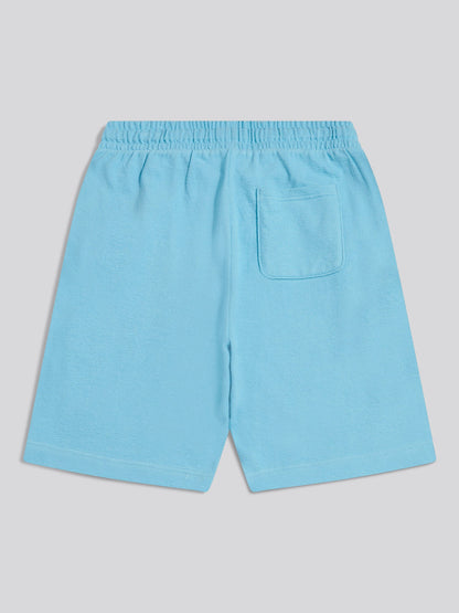 Mens Terry Sweat Shorts Air Blue