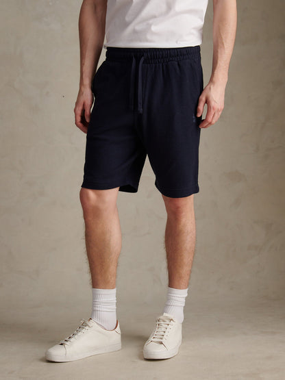 Mens Terry Sweat Shorts Dark Sapphire Navy / Moonlight Blue DHM