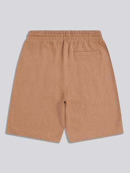 Mens Twill Texture Jersey Short Burro