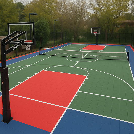 Modular Sports Court Flooring | Multiuse Sports