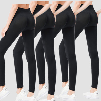 High-Waisted Tight-Fitting Polka Dot Sports Leggings for Women