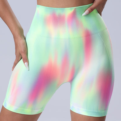 Aurora High-Waisted Gym Shorts