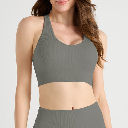 Women's Seamless Yoga Activewear – Tops, Bras & Bottoms