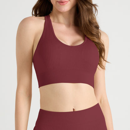 Women's Seamless Yoga Activewear – Tops, Bras & Bottoms
