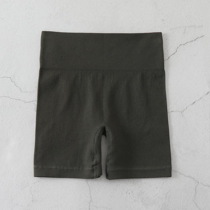 High Waist Slimming Gym Shorts