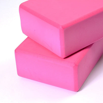 High Density Yoga Block Foam Brick Women Home Exercise Fitness Health Gym Practice Tool, Size:23*15*7.5cm, 23 x 15 x 7.5cm Purple