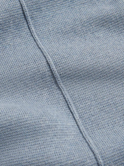 Milano Knit Jogger in Blue Blizzard