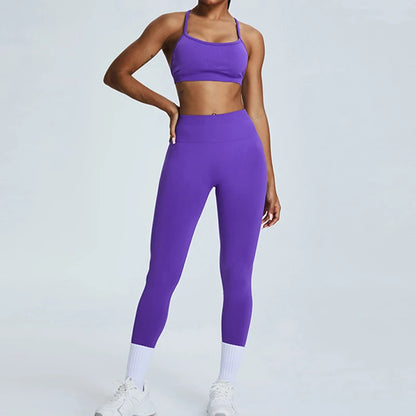 Seamless 2 Piece Gym Suit Women's