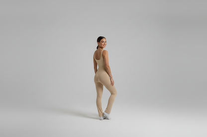 Phia WaveTrim Ribbed Jumpsuit