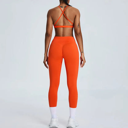 Seamless 2 Piece Gym Suit Women's