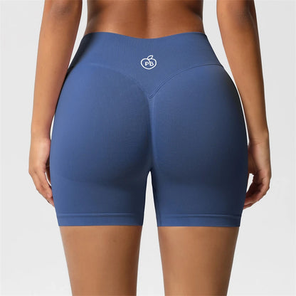 Women’s Seamless Bum-Lift Sports Shorts – High-Waist Training Fit