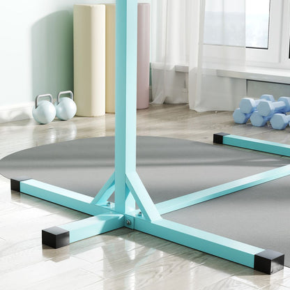 HOMCOM Adjustable Kids Gymnastics Bar Horizontal Training Steel