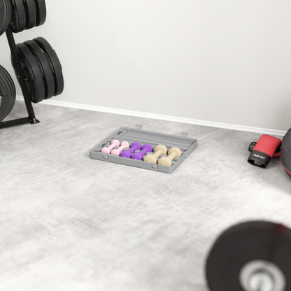 HOMCOM Dumbbell Set, Weights Fitness Dumbbells