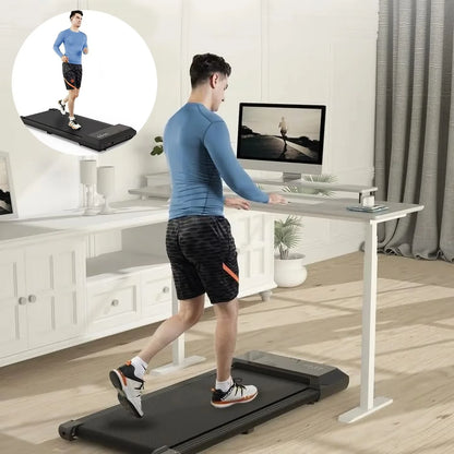 2in1 Walking Pad Treadmill Portable for Home & Office