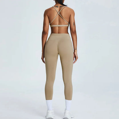 Seamless 2 Piece Gym Suit Women's