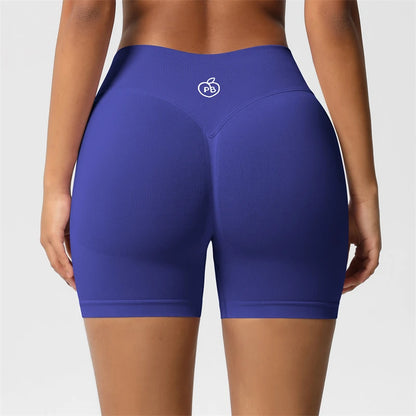 Women’s Seamless Bum-Lift Sports Shorts – High-Waist Training Fit
