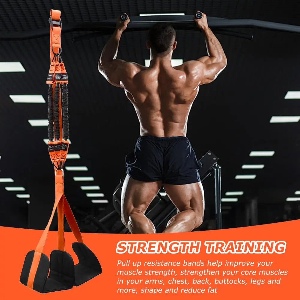 Pull Up Assistance Bands Set Resistance Strap for Pull-ups Assist for Men Women Hanging Training Chin-up Workout Body Stretching.