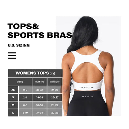 Eclipse Seamless Spandex Bra - Fitness & Sports Bra