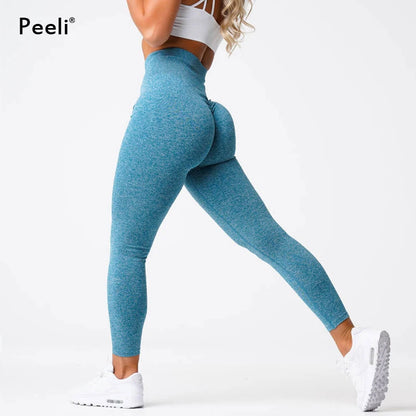 Seamless Leggings Women Workout Scrunch Leggings Yoga Pants Gym Tights Sports Legging Push Up Yoga Leggings Women Clothing