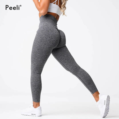 Seamless Leggings Women Workout Scrunch Leggings Yoga Pants Gym Tights Sports Legging Push Up Yoga Leggings Women Clothing